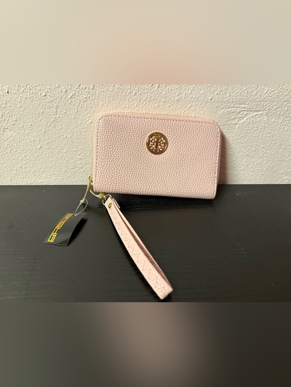Sasha Blush Pink Wristlet Wallet Cell Phone Holder NWT